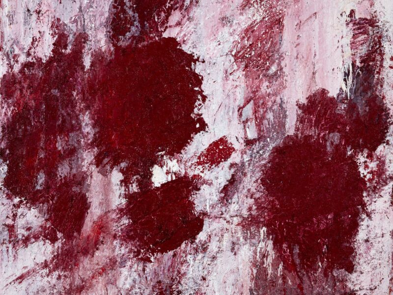 Aida Tomescu, The open wounds of white clouds IV, 2019