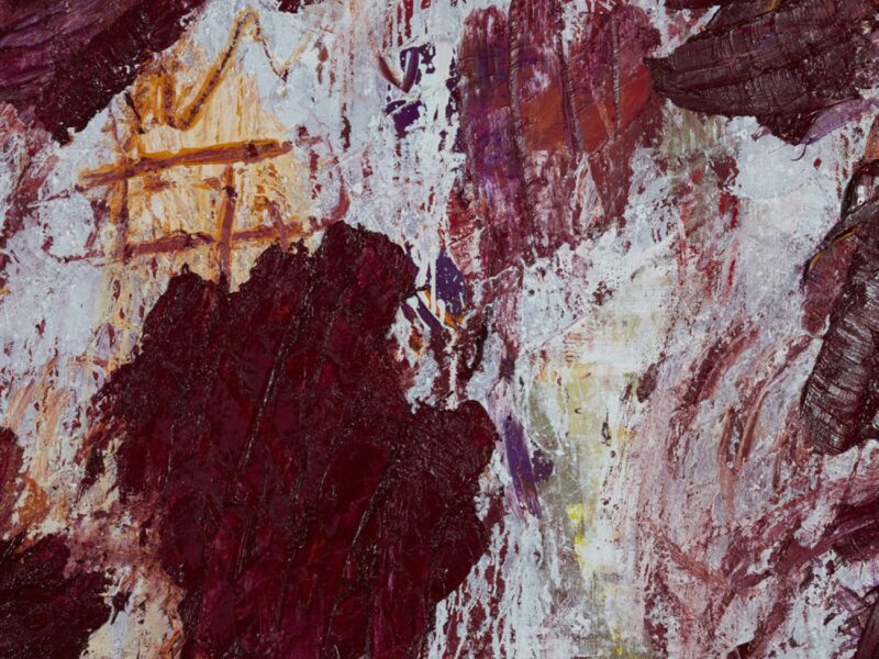 Aida Tomescu, The open wounds of white clouds V (detail), 2019