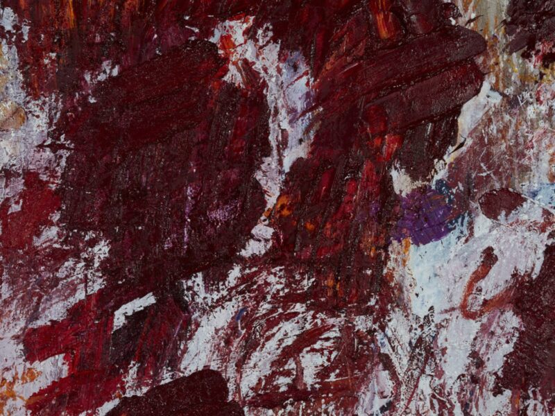 Aida Tomescu, The open wounds of white clouds V (detail), 2019