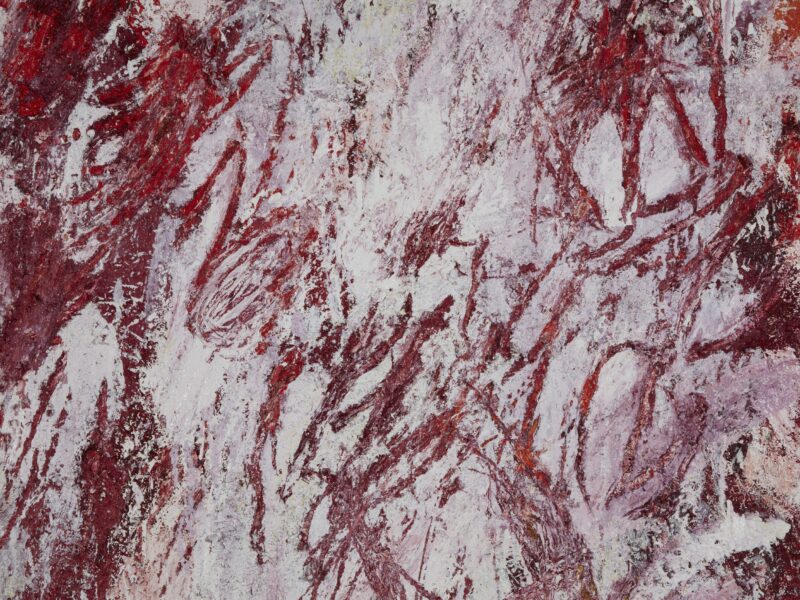 Aida Tomescu, The tongue set free (detail 2), 2019