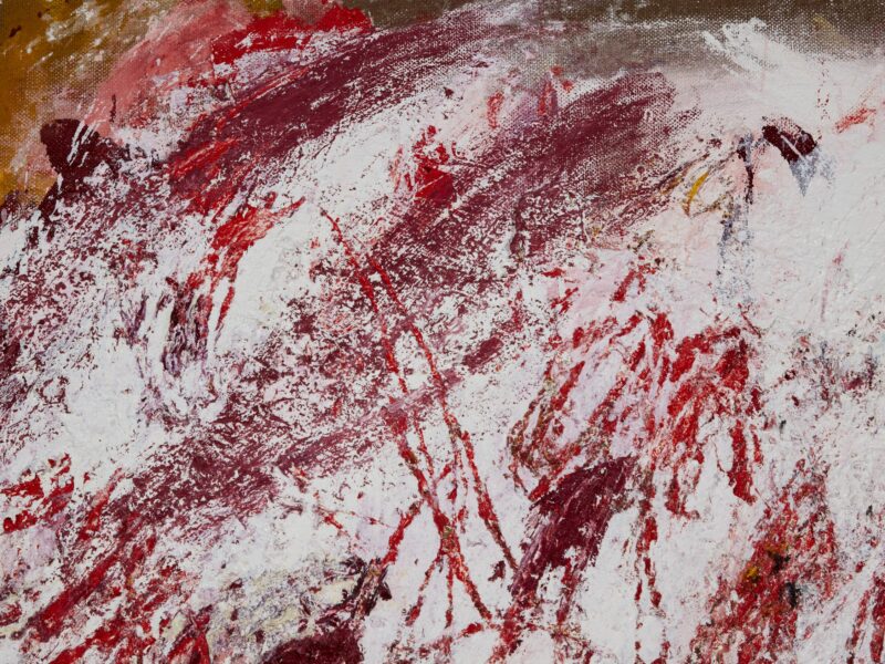 Aida Tomescu, The tongue set free (detail 7), 2019