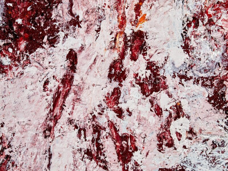 Aida Tomescu, The Torch in my Ear I (detail), 2018