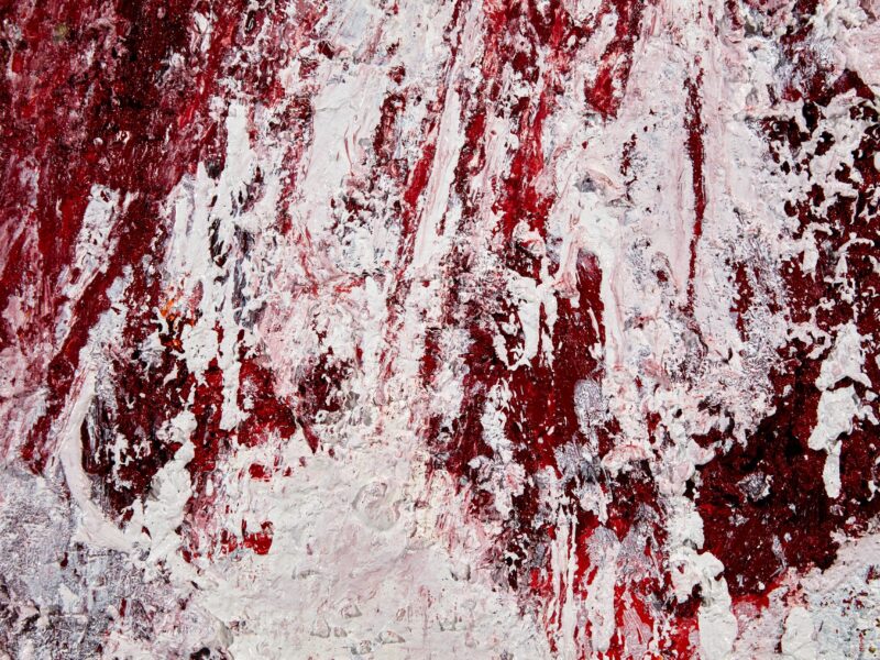 Aida Tomescu, The Torch in my Ear III (detail), 2018