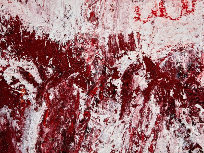 Aida Tomescu, The Torch in my Ear III (detail), 2018