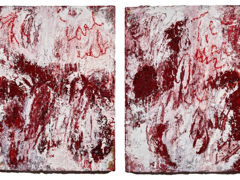 Aida Tomescu, The Torch in my Ear III, IV, 2018