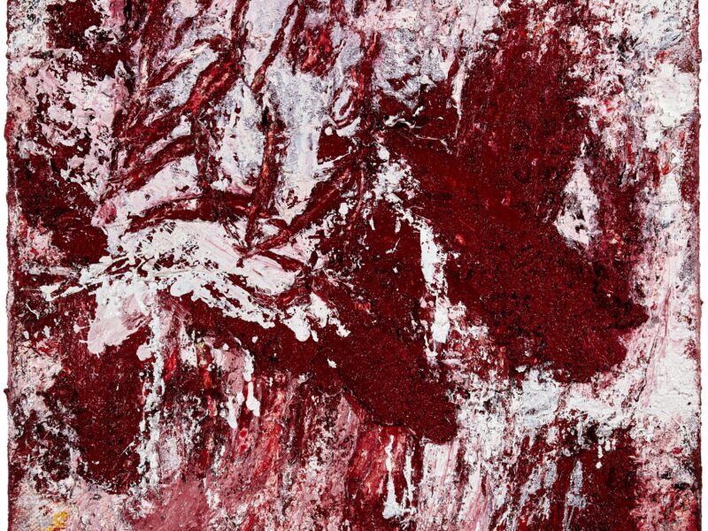 Aida Tomescu, The torch in my ear V, 2018
