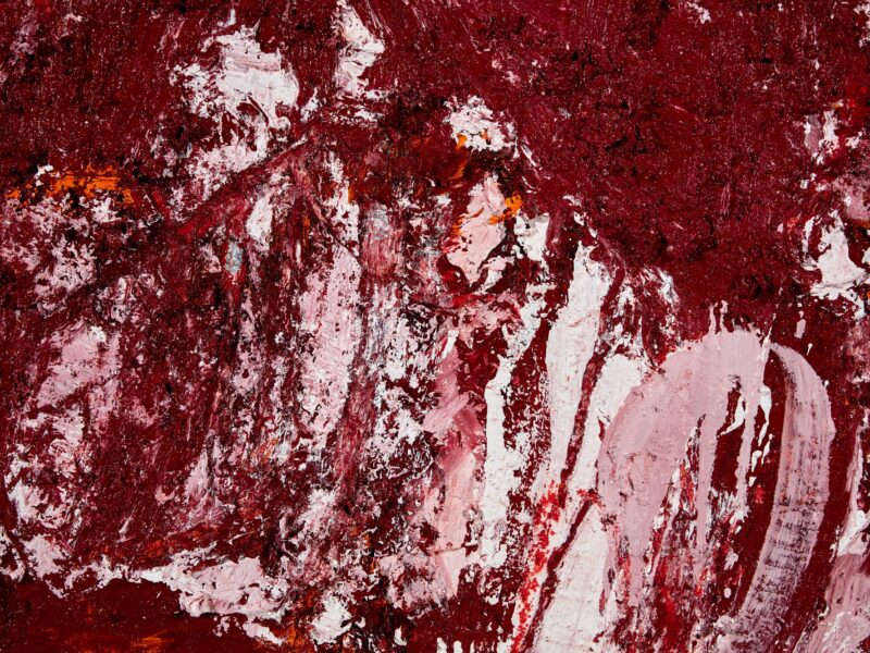 Aida Tomescu, The Torch in my Ear VI (detail), 2018