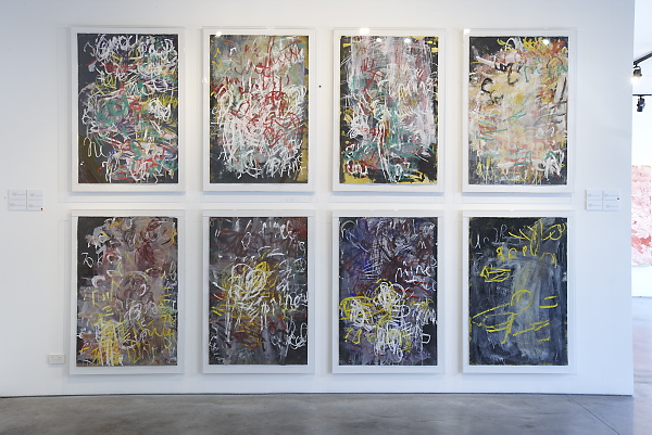 Aida Tomescu, Tuckson/Tomescu Exhibition, Liverpool St Gallery_13, 2009