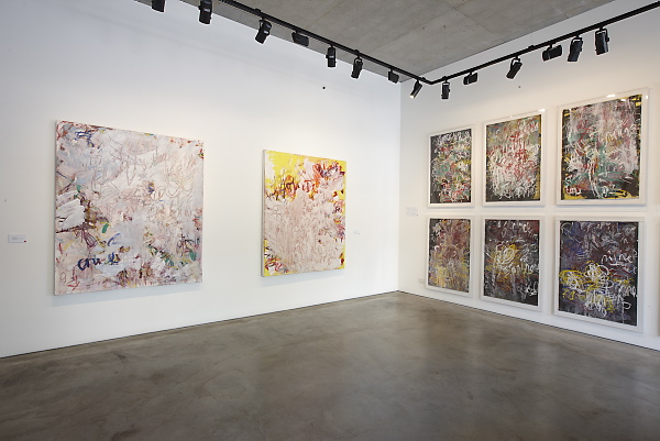 Aida Tomescu, Tuckson/Tomescu Exhibition, Liverpool St Gallery_9, 2009