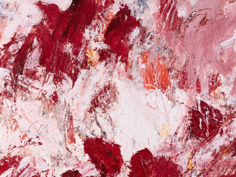 Aida Tomescu, Under the Iron of the Moon (detail), 2017