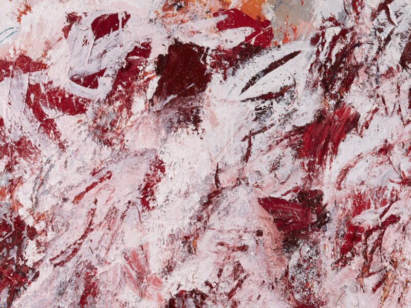 Aida Tomescu, Under the Iron of the Moon (detail), 2017