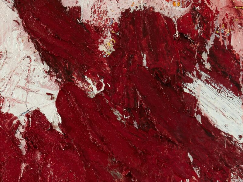 Aida Tomescu, Under the iron of the moon III (detail), 2017