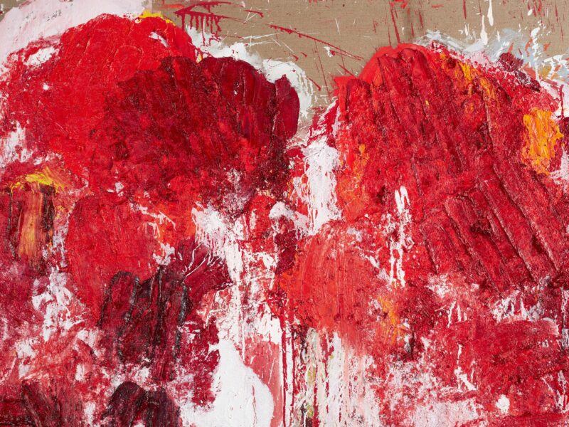 Aida Tomescu, Vis a Vis, detail, 2023