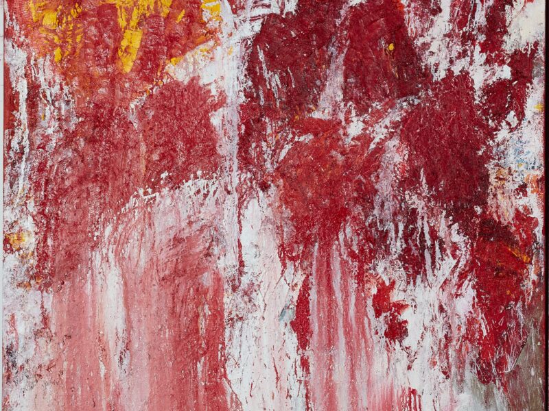 Aida Tomescu, With the Crimson word I, 2022
