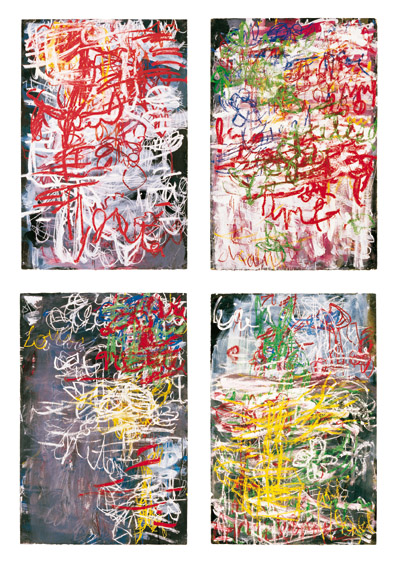 Aida Tomescu, Works on Paper, 2008